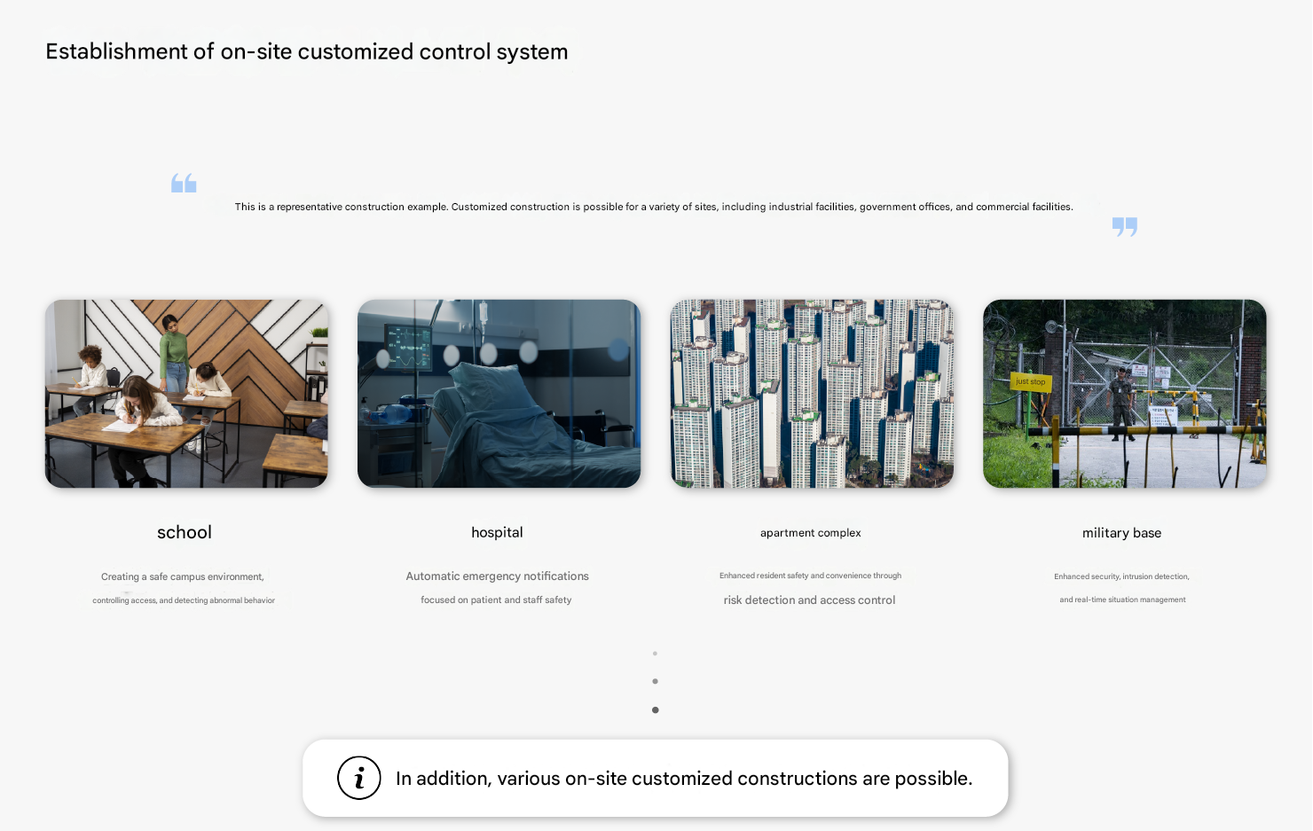 Integrated Control Solution